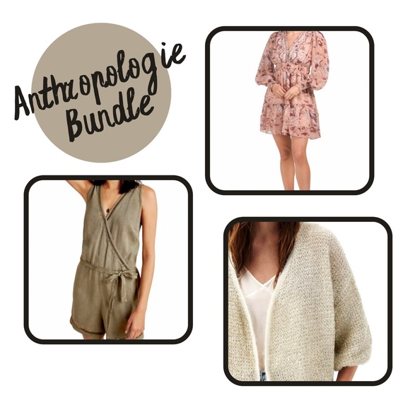 ANTHROPOLOGIE 3 PIECE BUNDLE!! - Picture 1 of 16